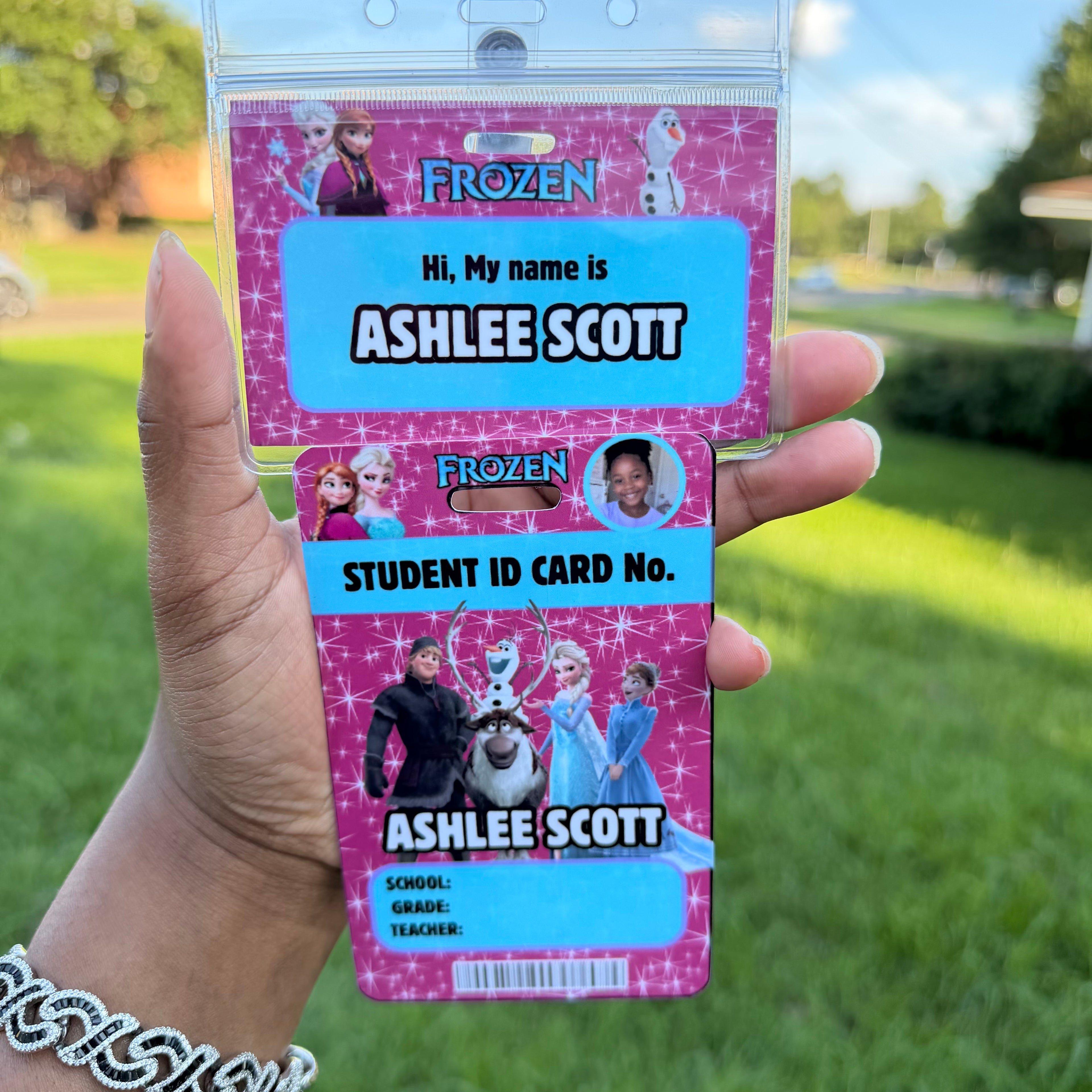 Frozen Student ID Card Bundle