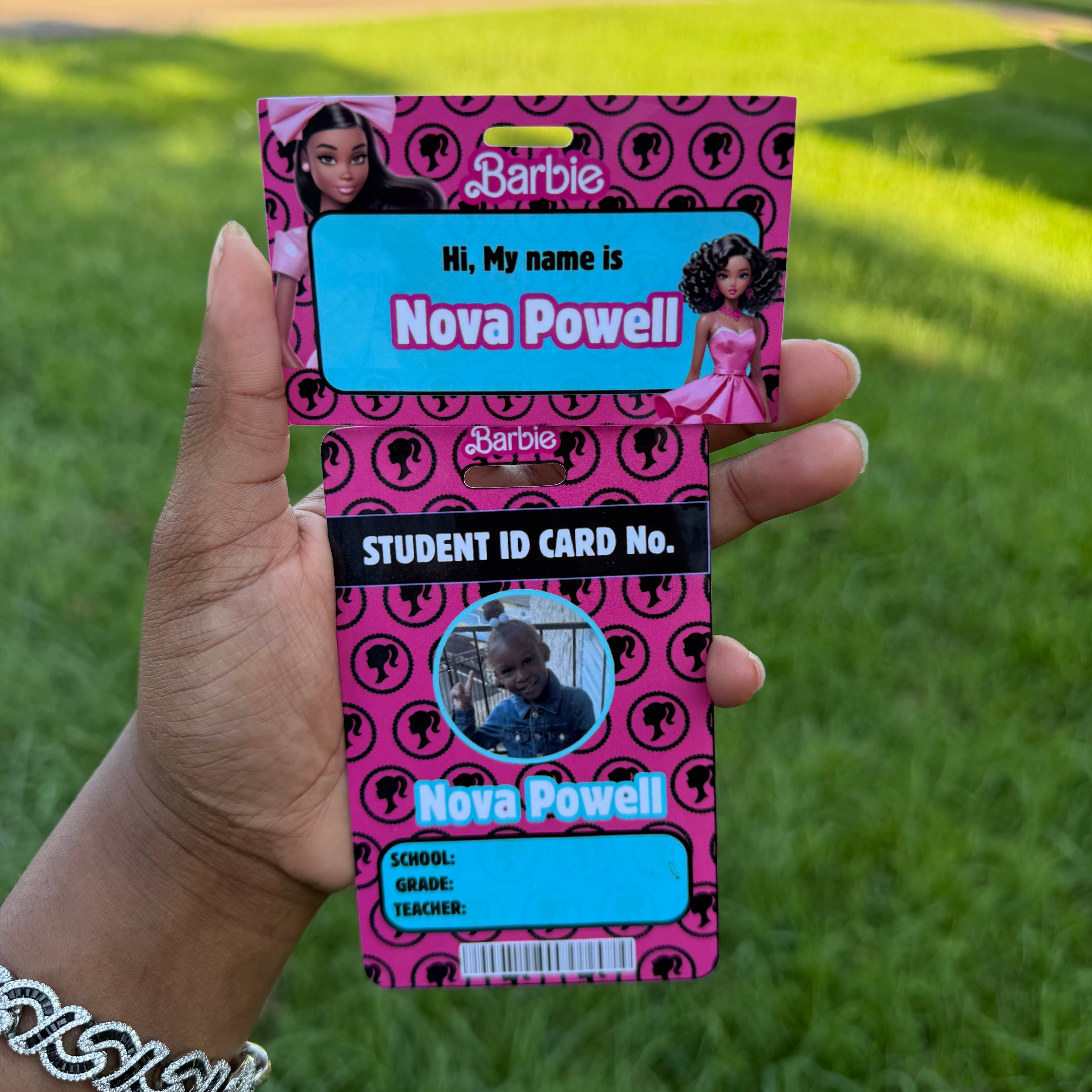 Barbie Student Id Card Bundle