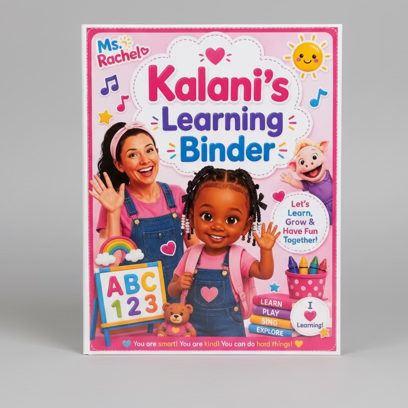 Custom Learning Binder