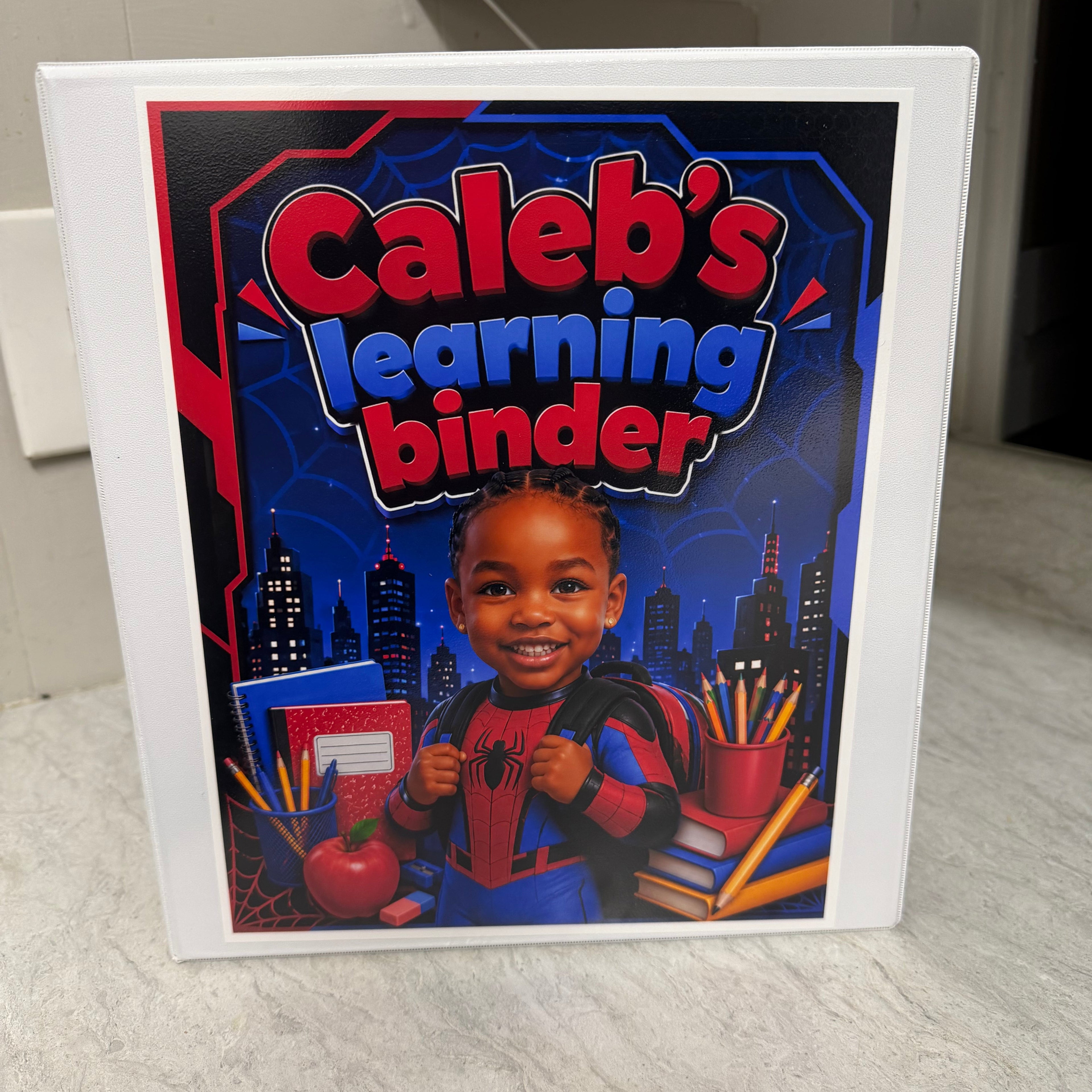 Custom Learning Binder